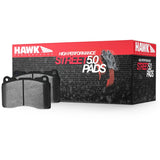 Hawk 2/1989-1996 Nissan 300ZX Base (Excl. Turbo) HPS 5.0 Rear Brake Pads