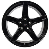 Option Lab Wheels R555 18x8.5 +40 5x108 Gotham Black